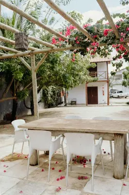A planta de Pousada Villa Pontinha