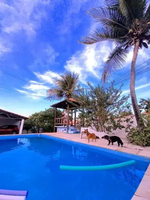 A piscina em ou perto de Beach House Paracuru - Casa da Gabi