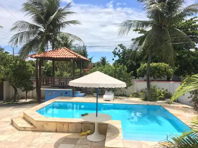 A piscina em ou perto de Beach House Paracuru - Casa da Gabi