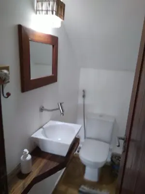 Uma casa de banho em Corais de Flecheiras