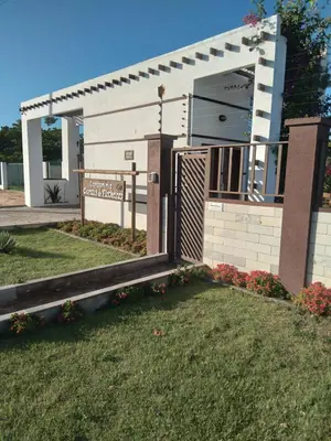 O edifício onde a casa de férias está situado