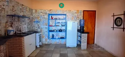 A cozinha ou kitchenette de Flat Casa Taiba 2001