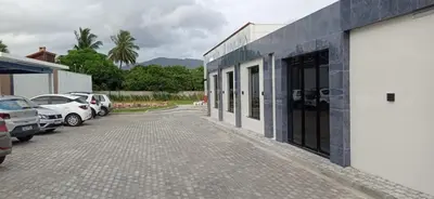O edifício onde o hotel está situado