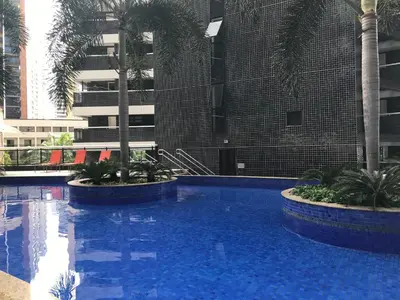A piscina em ou perto de Flat Beira-Mar Landscape