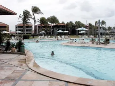 A piscina em ou perto de Aquaville Resort Porto Das Dunas block 63