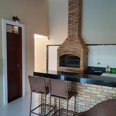A cozinha ou kitchenette de Casa na Praia de Águas Belas - Caponga