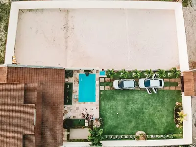 A piscina em ou perto de Casa na Praia de Águas Belas - Caponga
