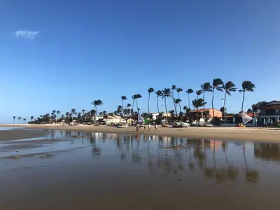 Paisagem natural perto da casa de férias