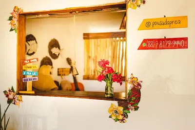 Um certificado, prémio, placa ou documento mostrado em Pousada Preá
