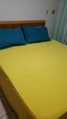 Uma cama ou camas num quarto em Aquaville - Porto das Dunas