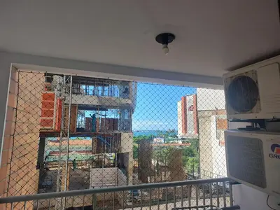 Uma varanda ou terraço em Apto privado 4º andar no Edifício residencial Náutico