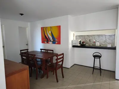 A cozinha ou kitchenette de Apto privado 4º andar no Edifício residencial Náutico
