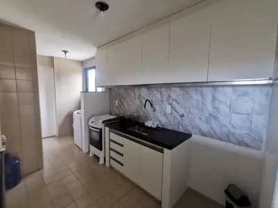 A cozinha ou kitchenette de Apto privado 4º andar no Edifício residencial Náutico