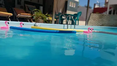 A piscina em ou perto de Pousada Subindo as Dunas
