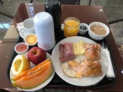 Refeições no aparthotel ou nas proximidades