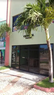 O edifício onde o apartamento está situado