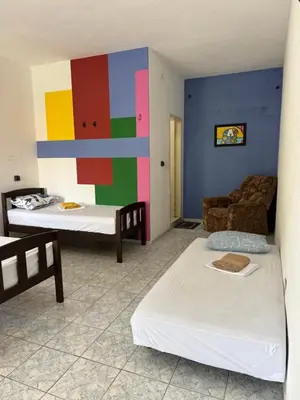 Uma cama ou camas num quarto em CASA DE LA ABUELA