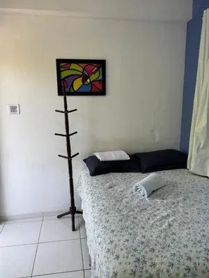 Uma cama ou camas num quarto em CASA DE LA ABUELA