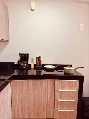 A cozinha ou kitchenette de Taiba Beach Resort