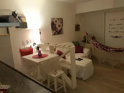 Uma área de estar em Eco Paradise Cumbuco 131