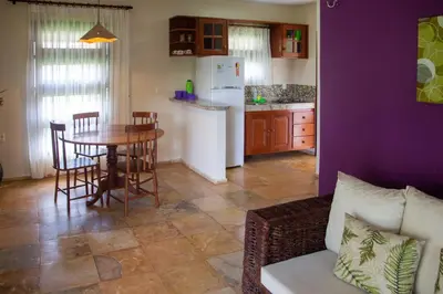 A cozinha ou kitchenette de Pousada Recreio Casa Grande