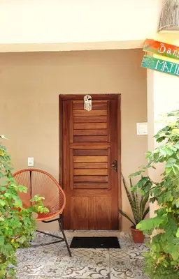 A planta de Casa IURUKUA-bangalos com ou sem cozinha, perto da praia e cercados pela natureza