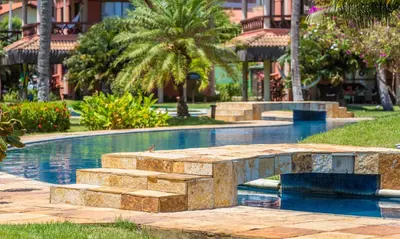 A piscina em ou perto de Cumbuco Dream Village Beachfront 3 Quartos
