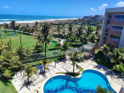 A piscina em ou perto de Apartamento em Condomínio Resort vizinho ao Beach Park