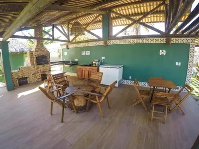 Uma área de estar em Pousada Barra Nova Praiamar