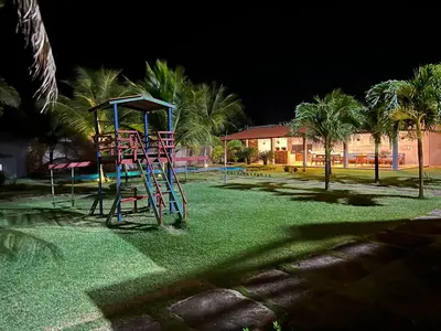 A área de jogos para crianças em Apto Praia da Taíba Vista Mar