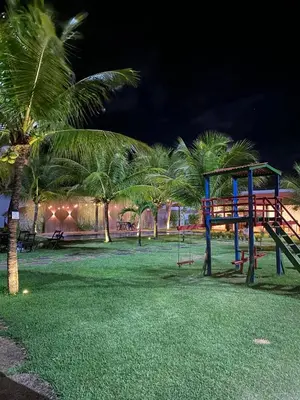 A área de jogos para crianças em Apto Praia da Taíba Vista Mar