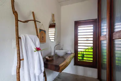 Uma casa de banho em Villa Siriguela