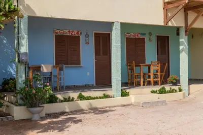 O edifício onde o apartamento está situado