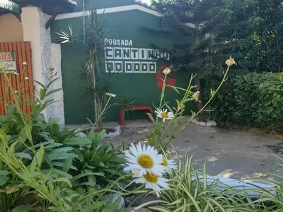 A planta de Pousada Cantinho do Dodó