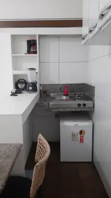 A cozinha ou kitchenette de Tabajara Flats Praia de Iracema