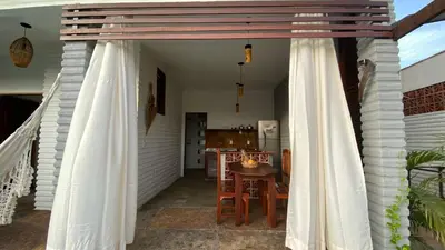 Uma varanda ou terraço em Bambo Villa