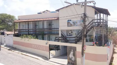 O edifício onde a estalagem está situado
