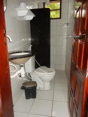 Uma casa de banho em Pousada Brisa da Canoa