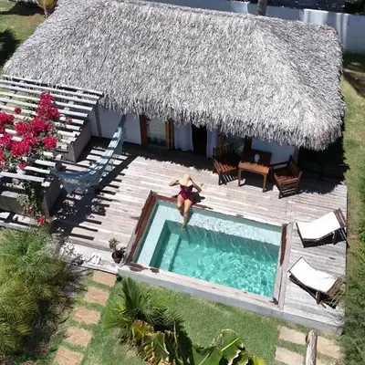 Tiki Pool's Bungalows