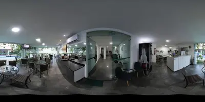 Um restaurante ou outro lugar para comer em LIVE IN FORTALEZA HOTEL