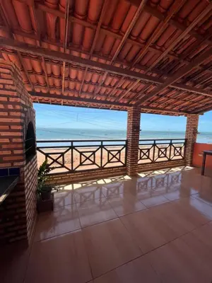 Uma varanda ou terraço em Hospedagem da Cleidiane