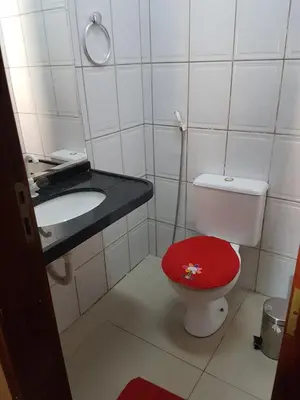 Uma casa de banho em Casa de praia em Beberibe