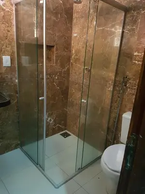 Uma casa de banho em Casa de praia em Beberibe
