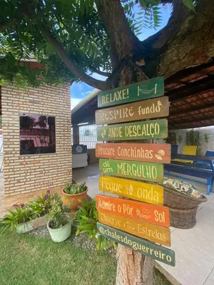 A planta de Pousada do Guerreiro
