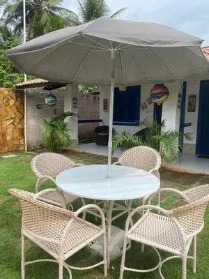 Um pátio ou outra área exterior em Pousada do Guerreiro