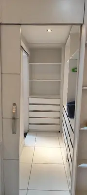 A planta de Excelente Apartamento Sofisticado na Praia do Futuro