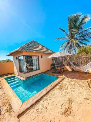 A planta de Vila do Alto - Beach Homes