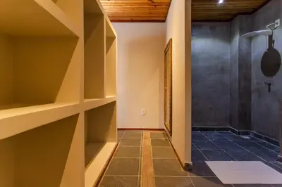 Uma casa de banho em Casa dos Irmãos