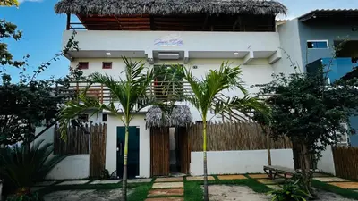 A planta de Pousada Maria do Lampião Jericoacoara- Antigo Jeri Vila Mini