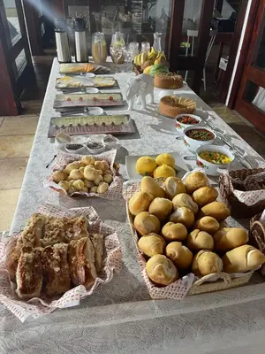 Refeições na estalagem ou nas proximidades